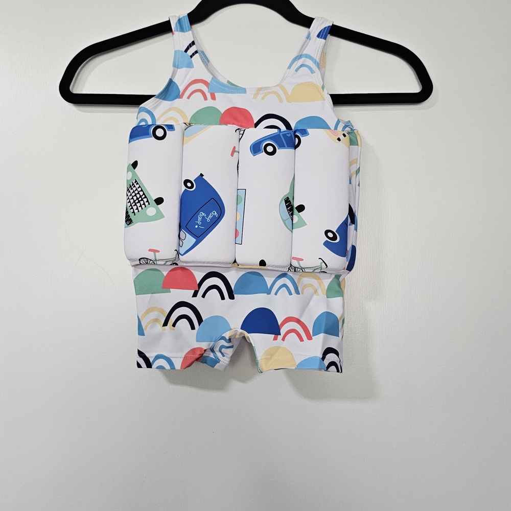 Colorful Kids Swim Vest with Playful Design